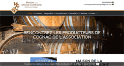 Desktop Screenshot of maisongrandechampagne.com